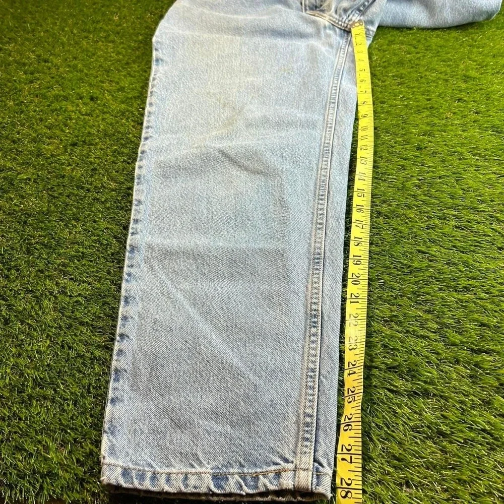 Vintage Levis Orange Tab 560 USA Made Loose Tapered Jeans W34 L30 90s Denim